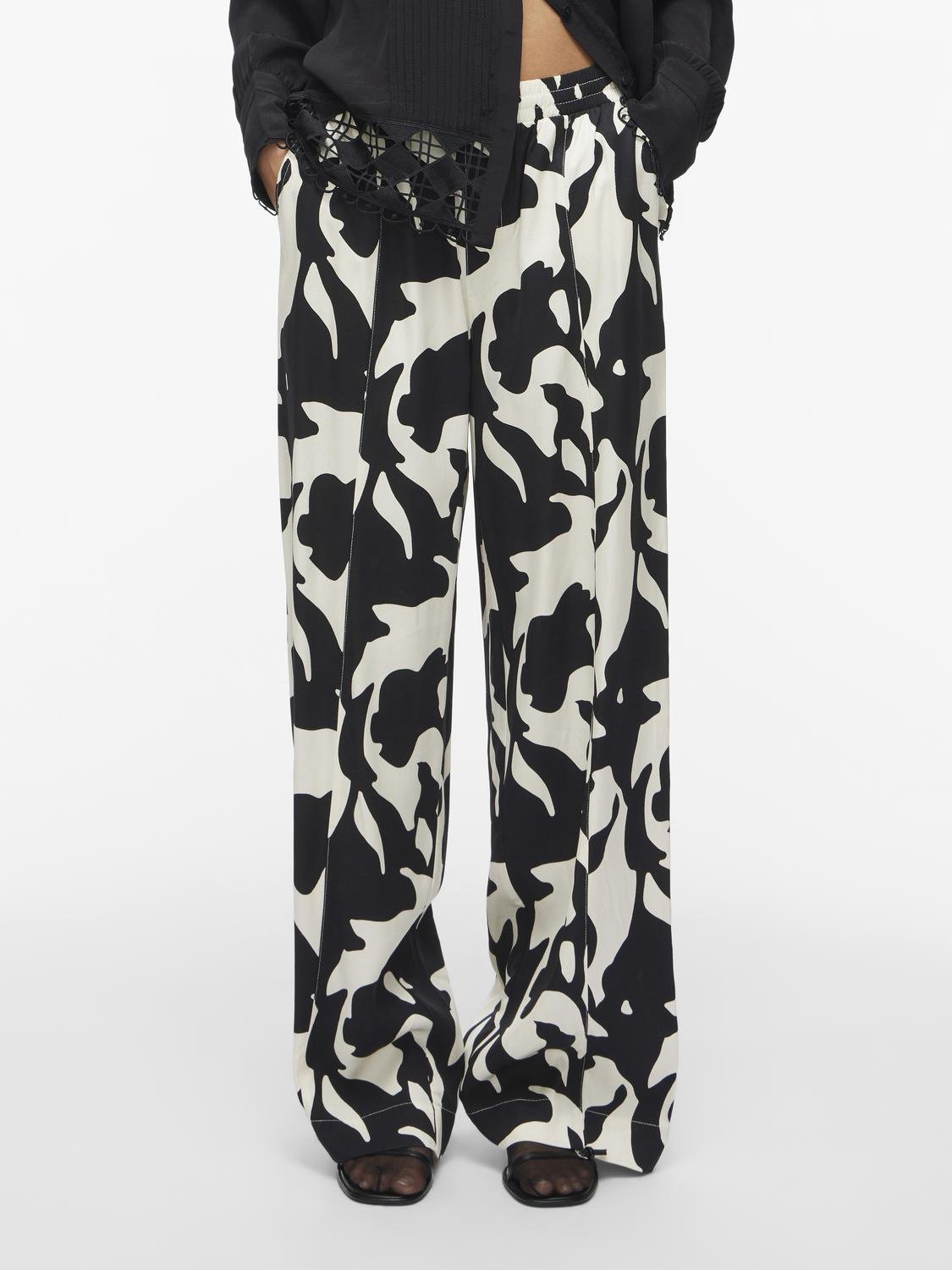 ROUAMBRE Trousers - Birch - VERO MODA & VILA Bergvik